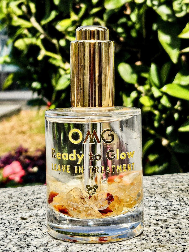 OMG x The Crystaling 'Ready to Glow' Leave-in Treatment with Five Elements Natural Gemstones (50ml),SHHH,OMG shampoo,OMG haircare,Scape care,Hair loss treatment ,Hong Kong Hair repair treatment ,Anti-hair loss shampoo,毛躁頭髮打理, 受損髮質修復, 頭髮開叉處理 ,Frizzy hair management, Damaged hair repair,頭髮 再生 ,生髮, 頭髮毛躁, hair loss,頭髮修護