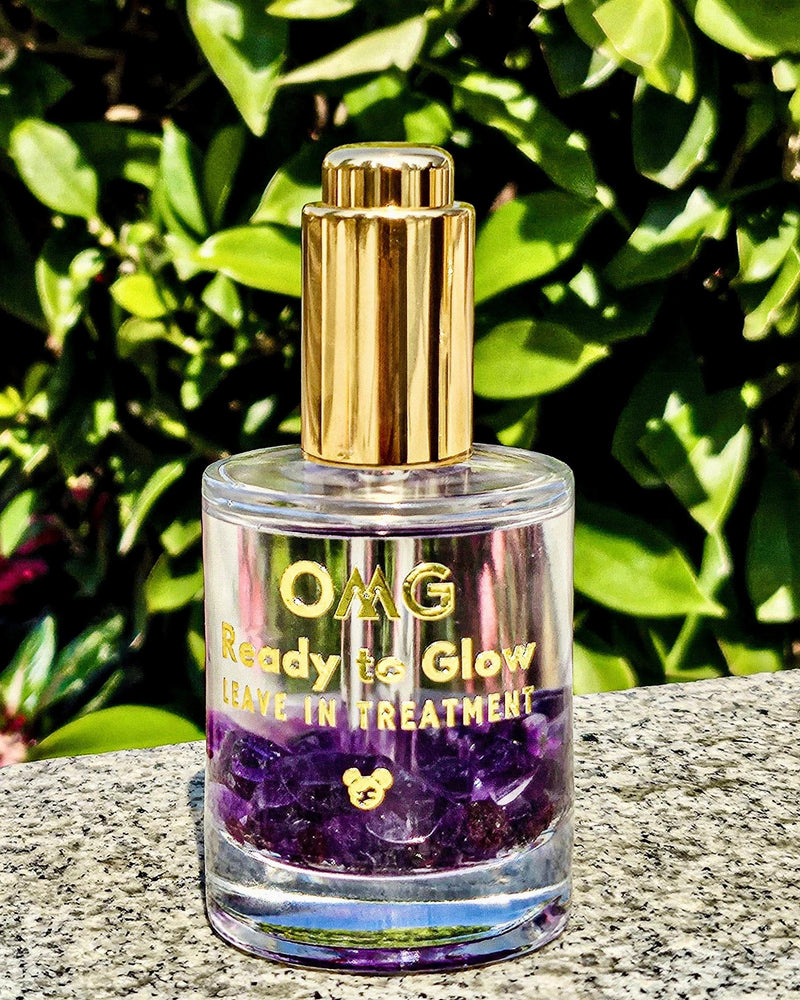 OMG x The Crystaling 'Ready to Glow' Leave-in Treatment with Five Elements Natural Gemstones (50ml),SHHH,OMG shampoo,OMG haircare,Scape care,Hair loss treatment ,Hong Kong Hair repair treatment ,Anti-hair loss shampoo,毛躁頭髮打理, 受損髮質修復, 頭髮開叉處理 ,Frizzy hair management, Damaged hair repair,頭髮 再生 ,生髮, 頭髮毛躁, hair loss,頭髮修護