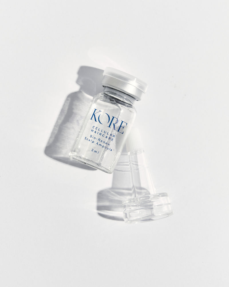 Kore - Bio-renew Scalp Ampoules (3mL x 8),SHHH, Kore SHHH,hair regeneration,Scalp Toner,Hair loss treatment,Hong Kong Hair repair treatment,Anti-hair loss shampoo,毛躁頭髮打理,受損髮質修復,頭髮開叉處理,Frizzy hair management,Damaged hair repair,頭髮 再生 ,生髮, 頭髮毛躁, hair loss,頭髮修護,Wellness,Wellbeing,Longevity,中醫,養生- scalp treatment Hong Kong - ⁠hair treatment HK - ⁠scalp treatment hair product Hong Kong