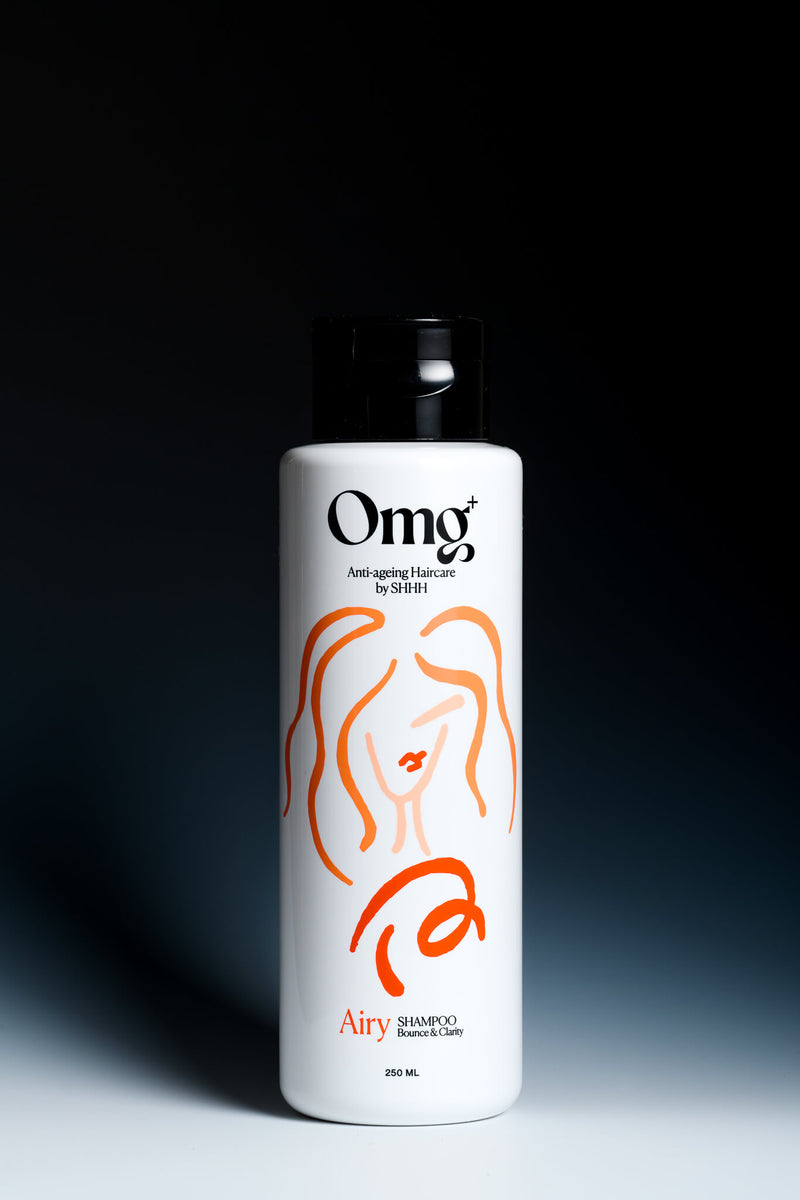 OMG+ Airy Shampoo (250mL),SHHH,OMG+ shampoo,OMG＋ haircare,Scape care,Hair loss treatment ,Hong Kong Hair repair treatment ,Anti-hair loss shampoo,毛躁頭髮打理, 受損髮質修復, 頭髮開叉處理 ,Frizzy hair management, Damaged hair repair,頭髮 再生 ,生髮, 頭髮毛躁, hair loss,頭髮修護,Wellness,Wellbeing,Longevity,中醫,養生- scalp treatment Hong Kong - ⁠hair treatment HK - ⁠scalp treatment hair product Hong Kong