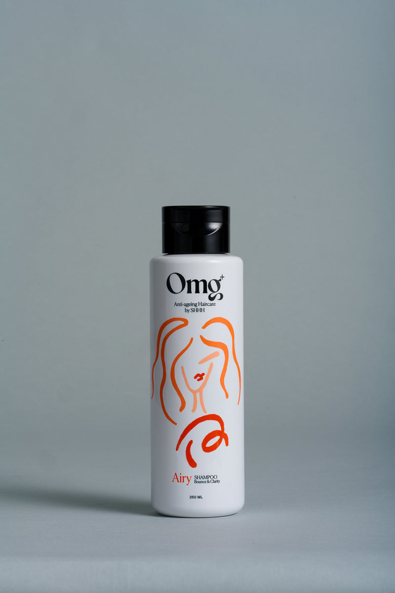 OMG+ Airy Shampoo (250mL),SHHH,OMG+ shampoo,OMG＋ haircare,Scape care,Hair loss treatment ,Hong Kong Hair repair treatment ,Anti-hair loss shampoo,毛躁頭髮打理, 受損髮質修復, 頭髮開叉處理 ,Frizzy hair management, Damaged hair repair,頭髮 再生 ,生髮, 頭髮毛躁, hair loss,頭髮修護,Wellness,Wellbeing,Longevity,中醫,養生- scalp treatment Hong Kong - ⁠hair treatment HK - ⁠scalp treatment hair product Hong Kong
