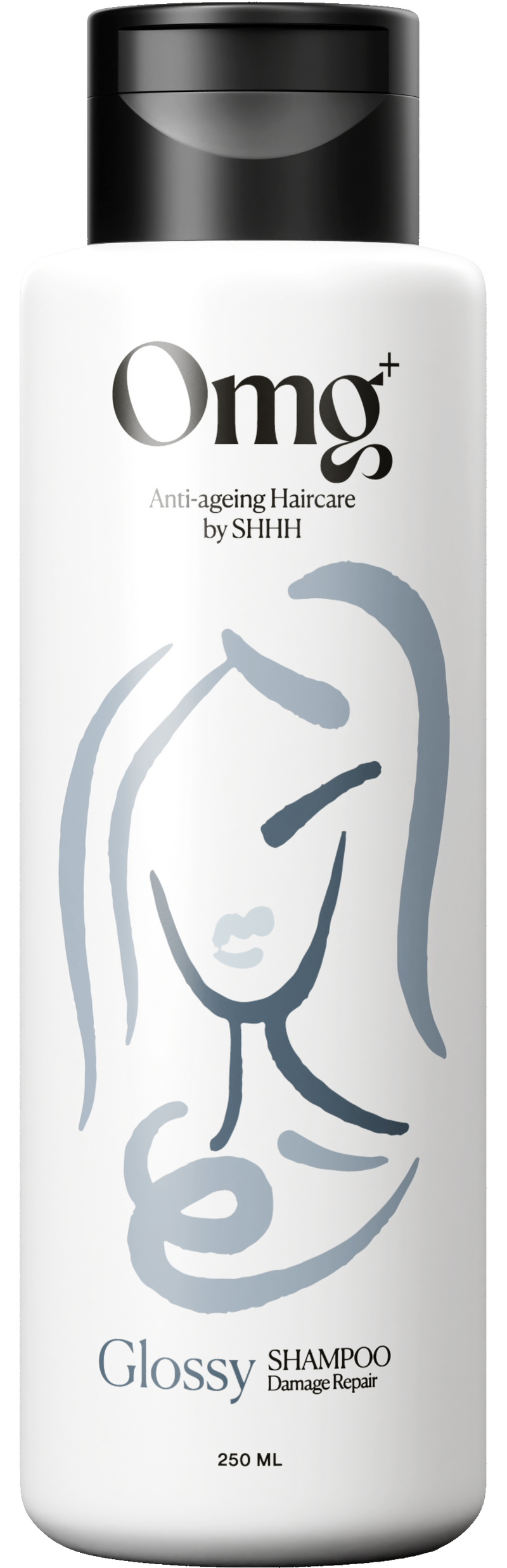 OMG+ Glossy Shampoo (250mL),SHHH,OMG+ shampoo,OMG＋ haircare,Scape care,Hair loss treatment ,Hong Kong Hair repair treatment ,Anti-hair loss shampoo,毛躁頭髮打理, 受損髮質修復, 頭髮開叉處理 ,Frizzy hair management, Damaged hair repair,頭髮 再生 ,生髮, 頭髮毛躁, hair loss,頭髮修護,Wellness,Wellbeing,Longevity,中醫,養生- scalp treatment Hong Kong - ⁠hair treatment HK - ⁠scalp treatment hair product Hong Kong