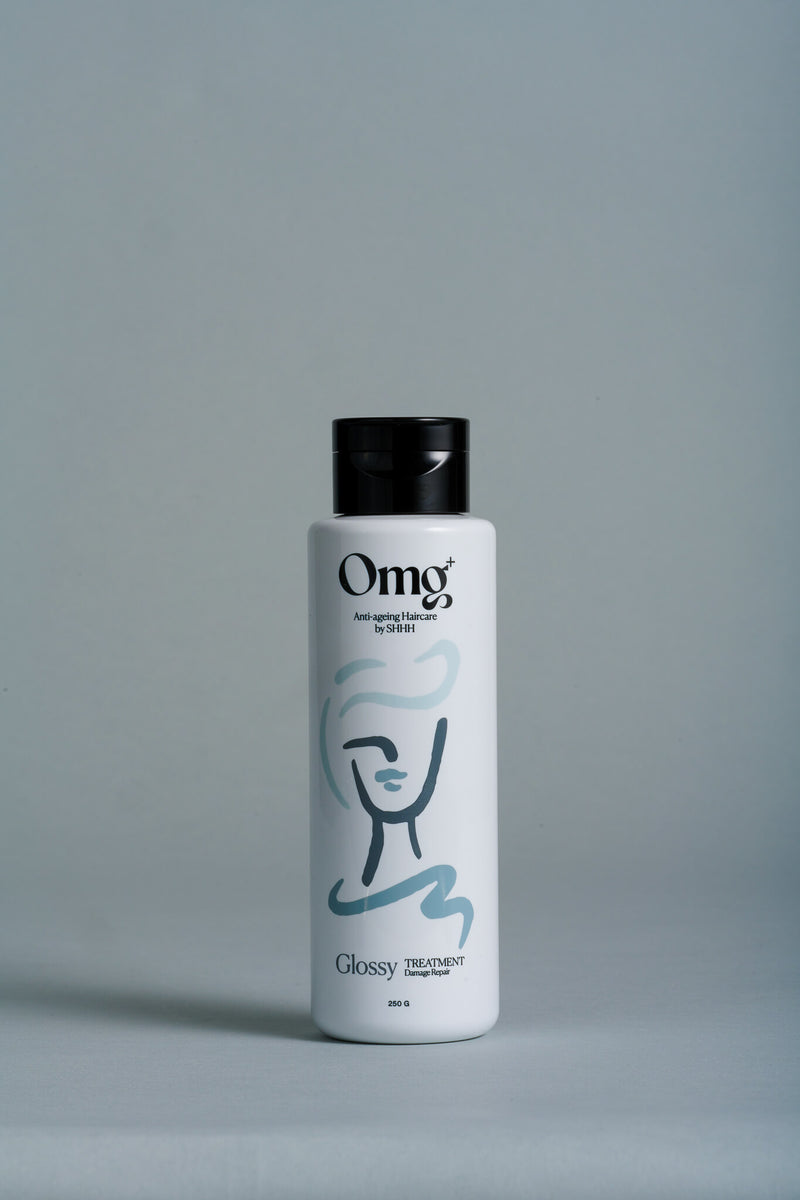 OMG+ Glossy Treatment (250g),SHHH,OMG+ shampoo,OMG＋ haircare,Scape care,Hair loss treatment ,Hong Kong Hair repair treatment ,Anti-hair loss shampoo,毛躁頭髮打理, 受損髮質修復, 頭髮開叉處理 ,Frizzy hair management, Damaged hair repair,頭髮 再生 ,生髮, 頭髮毛躁, hair loss,頭髮修護,Wellness,Wellbeing,Longevity,中醫,養生- scalp treatment Hong Kong - ⁠hair treatment HK - ⁠scalp treatment hair product Hong Kong