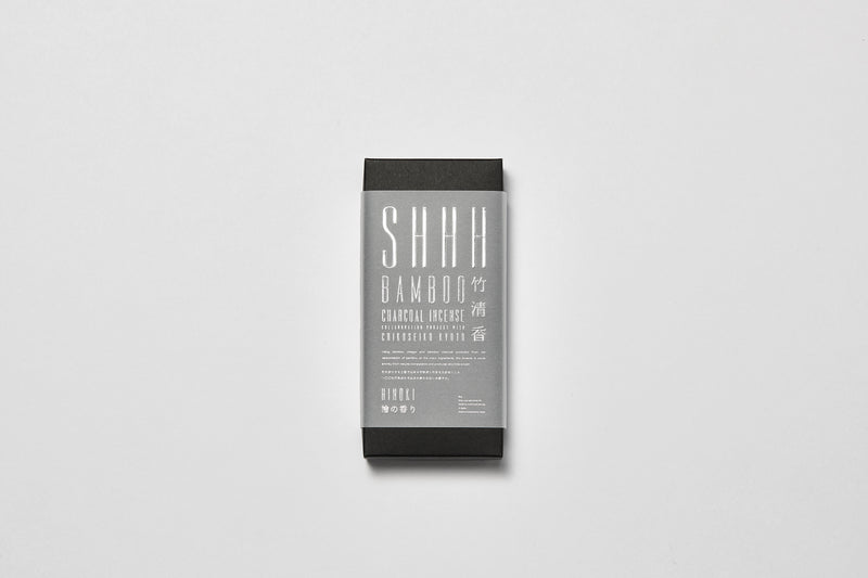 Shhh x Chikuseiko Bamboo Charcoal Incense - Hinoki | Exclusive edition (80g),SHHH,OMG shampoo,Kore,hong kong salon,洗頭水,上環 hair salon,hair salon sheung wan,hair salon central,hair spa hong kong,luxury hair salon