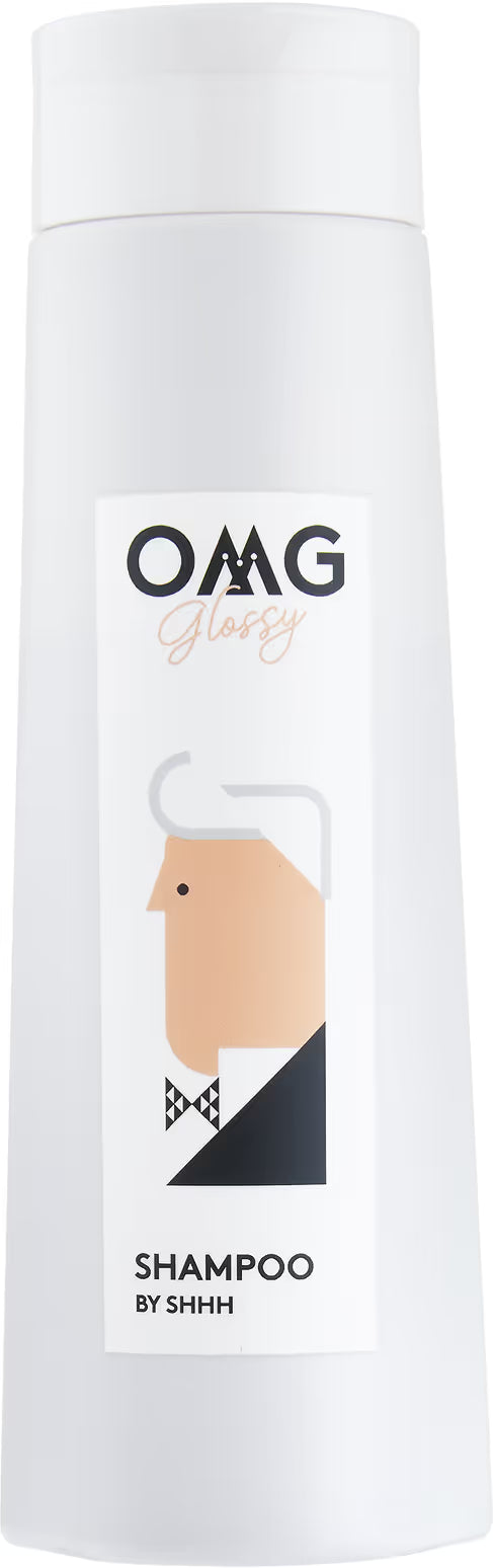 SHHH OMG Glossy Shampoo 250ml hair repair smoothing shampoo