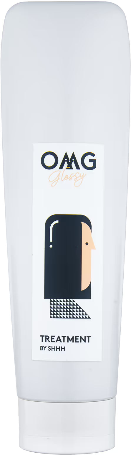 SHHH OMG Glossy Treatment 230g hair smoothing repair treatment