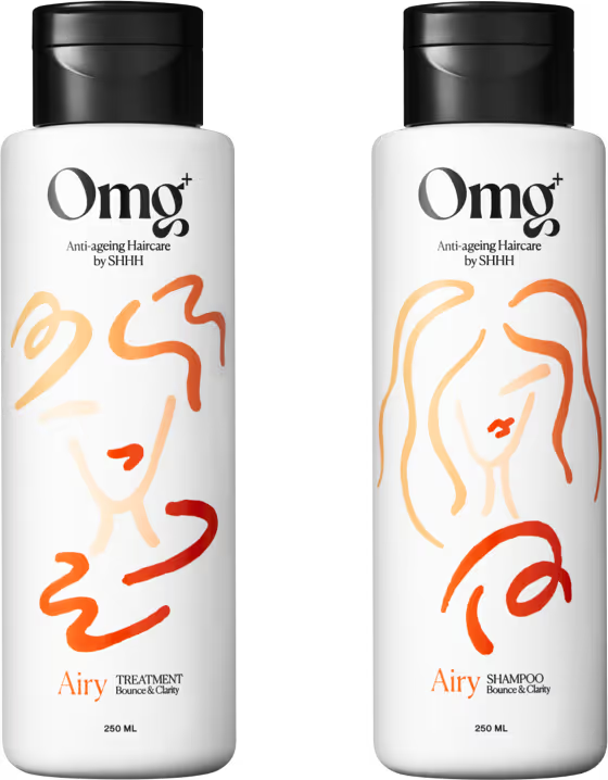 SHHH OMG+ Airy Shampoo and Treatment set